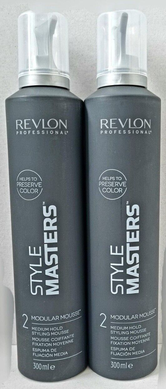 Revlon Style Masters Modular Styling Mousse 2x300 ml