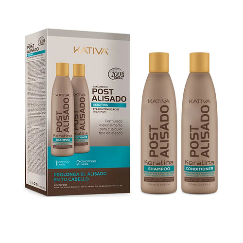 Kativa Post Alisado Keratina Set 2 x 250 ml
