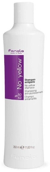 Fanola No yellow Silber-Glanz-Shampoo Anti-Gelbstich, 350 ml