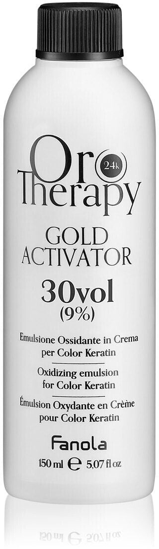 Fanola Oro Therapy Gold Activator 9% Haarlotion (150ml)
