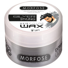 Lade das Bild in den Galerie-Viewer, Morfose Color Haar Wax Silber (100 ml)
