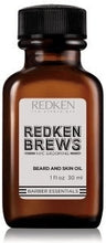 Lade das Bild in den Galerie-Viewer, Redken Brews Beard and skin oil 30ml
