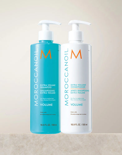 MOROCCANOIL Volume Shampoo 500ml + Volume Conditioner 500ml 