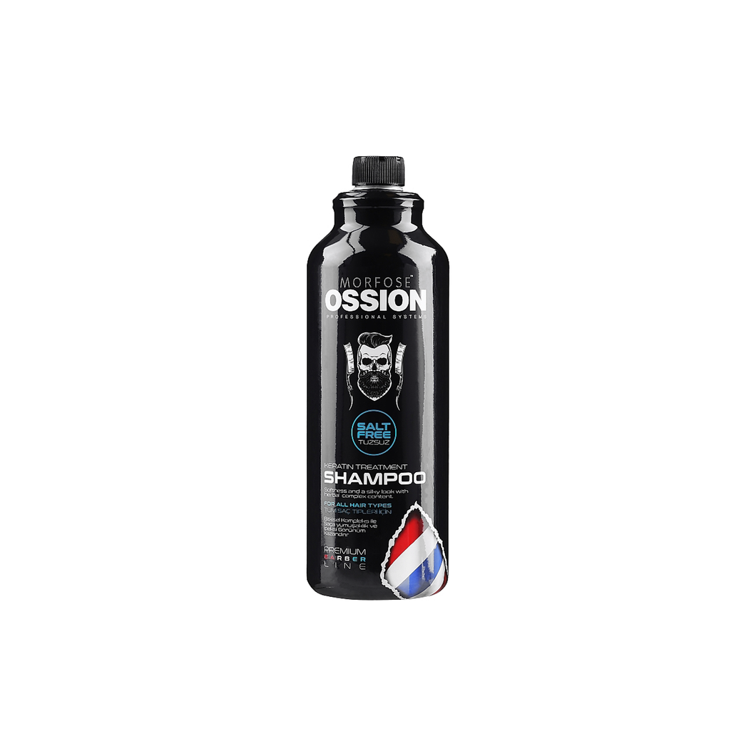 Morfose Ossion Premium Barber Line Salt Free Shampoo 1000 ml mit Pumpe