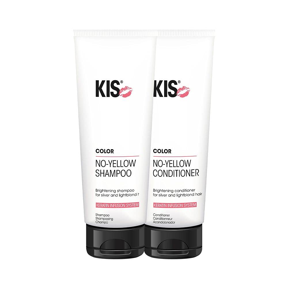KIS No-Yellow Shampoo 250ml + Conditioner 250ml