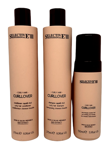 SELECTIVE Curl Lover Shampoo 275 ml Conditioner 275 ml Mousse 150ml