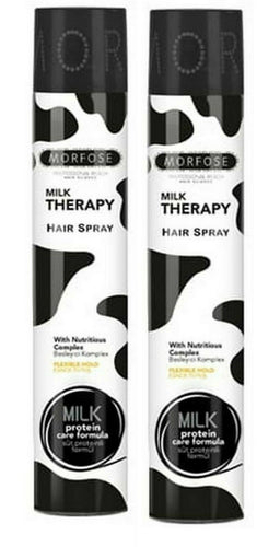 Morfose Milk Therapy Haarspray (Haltergrag 4) 2x300 ml