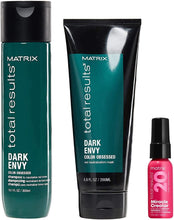 Lade das Bild in den Galerie-Viewer, Matrix Total Results Dark Envy Shampoo 300ml Conditioner 300ml Creator 30 ml
