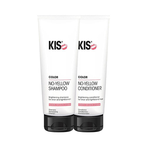 KIS No-Yellow Shampoo 250ml + Conditioner 250ml