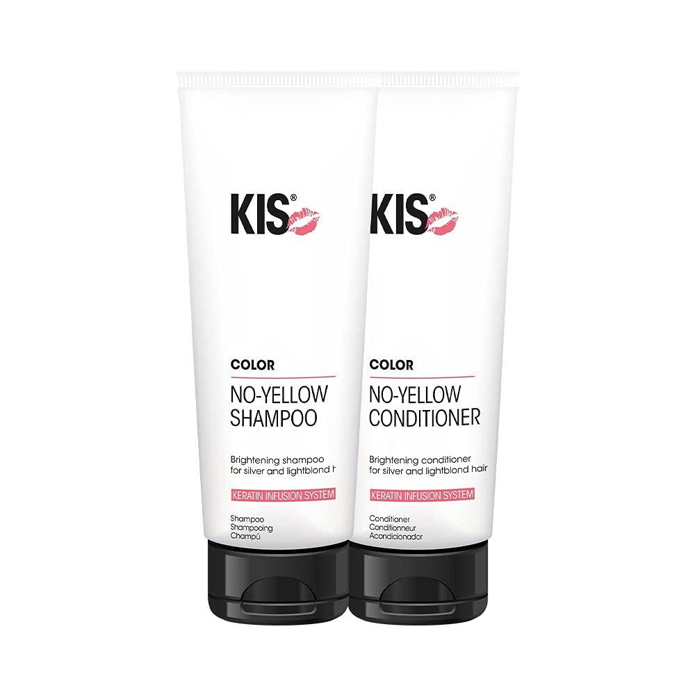 KIS No-Yellow Shampoo 250ml + Conditioner 250ml