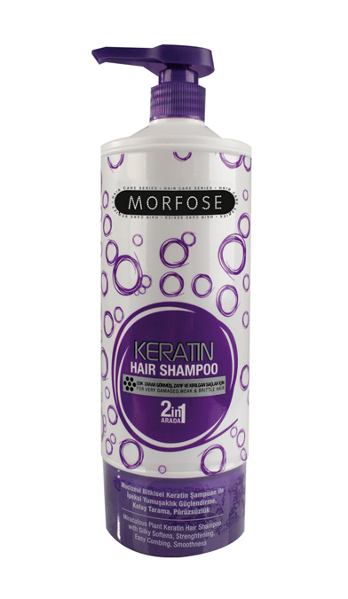 Morfose Keratin Shampoo 1000 ml mit Pumpe