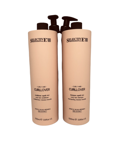 SELECTIVE Curl Lover Shampoo 1000ml + Conditioner 1000ml 