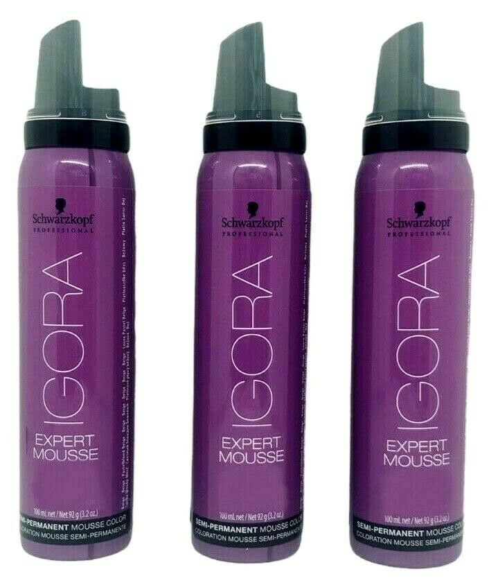 Schwarzkopf Igora Expert Mousse 4-68 3 x