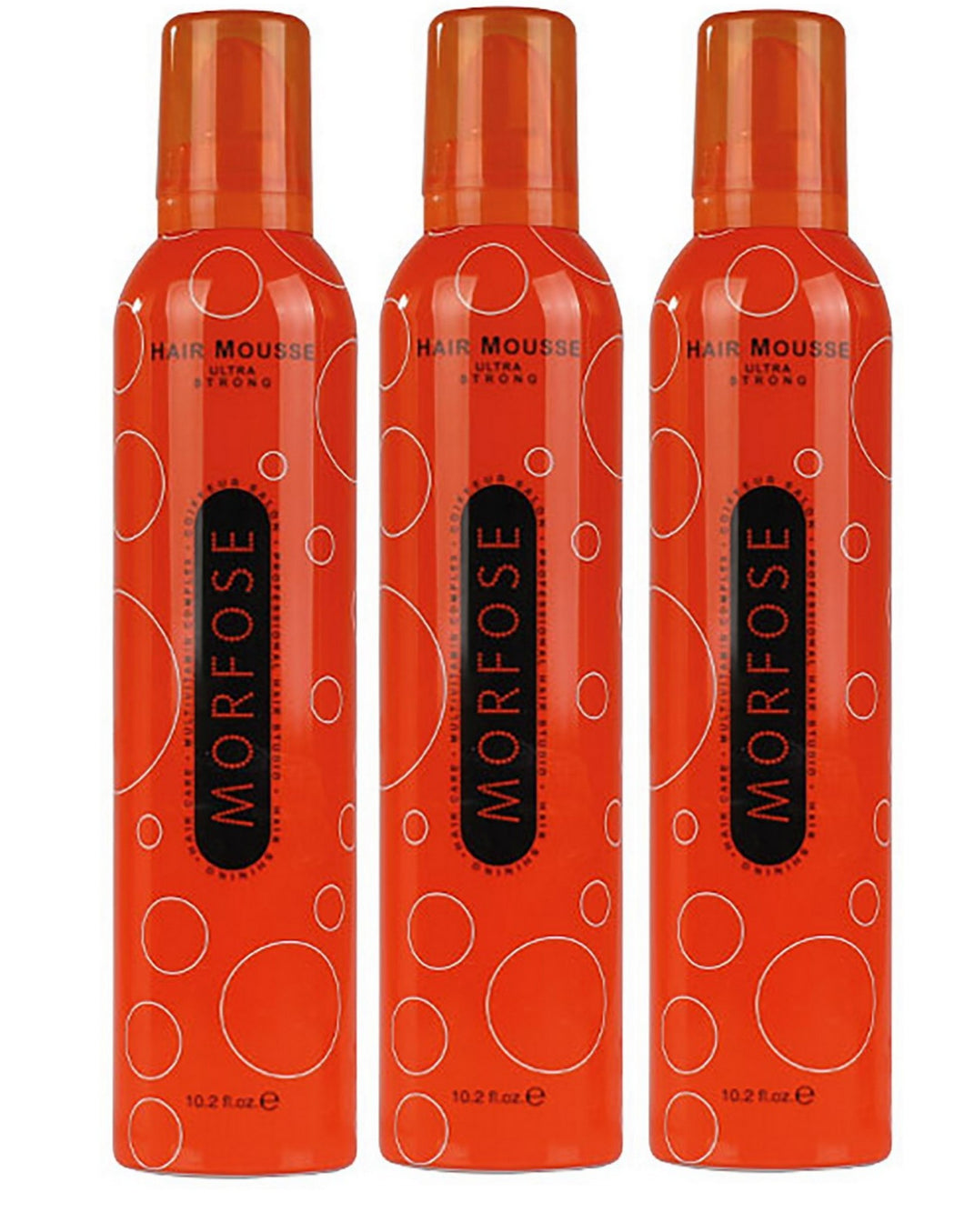 Morfose Ultra Strong Mousse Orange 3x350 ml