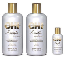 Lade das Bild in den Galerie-Viewer, Chi Keratin Shampoo+ Conditioner+ Silk Infusion
