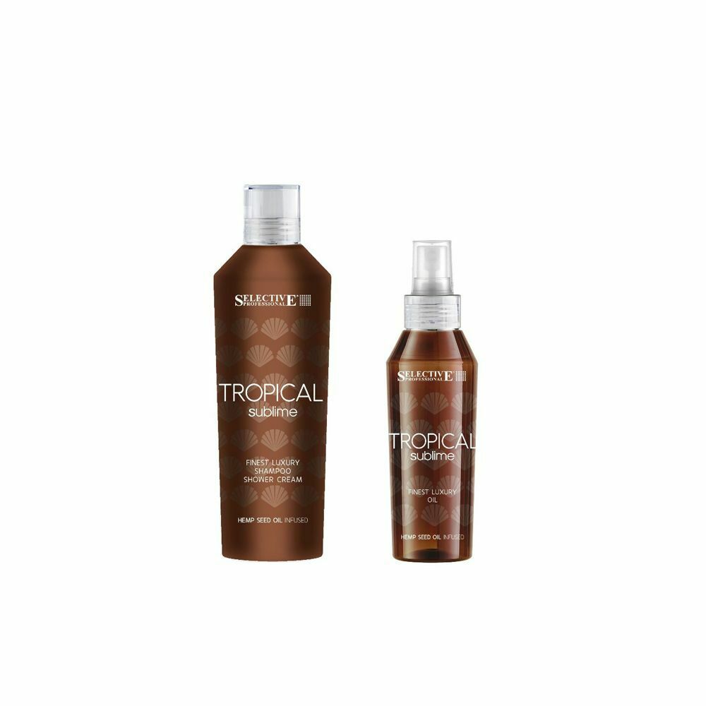 Selective Professional Tropical Sublime Set - Shampoo + Oil Spray 