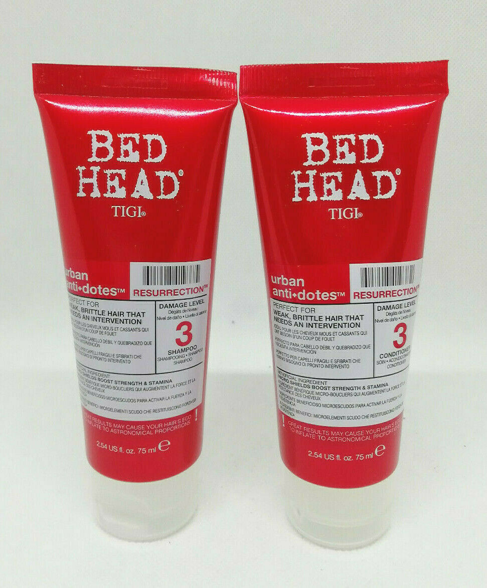 TIGI Bed Head  Resurrection Shampoo 75ml +Conditioner 75ml