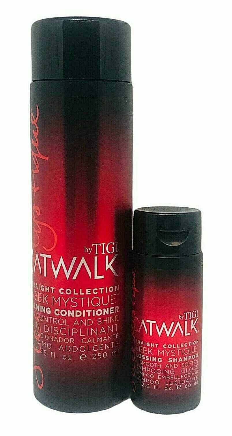 TIGI Catwalk Sleek Mystique Calming Conditioner 250 ml +Shampoo 59 ml