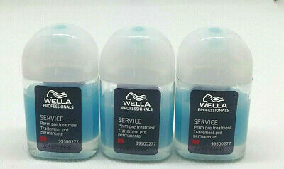 Wella Service Perm Pre Treatment / Dauerwellevorbehandlung 3x 18 ml