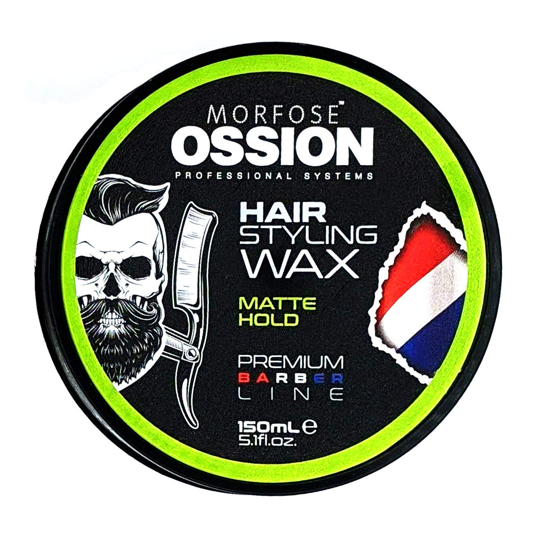 Morfose Ossion Personal Care Hair Styling Wax Matte Hold - 150ml