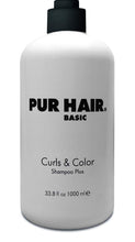 Lade das Bild in den Galerie-Viewer, PUR HAIR basic Curl &amp; Color Shampoo PLUS 1L
