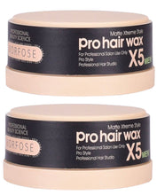 Lade das Bild in den Galerie-Viewer, Morfose  Pro Hair Wax X5 Matt 2x150 ml
